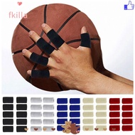 FKILLA 10PCS Finger Sleeves, Multicolor Elastic Finger Tape Finger Cots, Tool Volleyball Baseball Sp