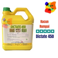 Dictate 450 4Liter/Racun Rumpai/Mcpa-potassium/Bentazone-sodium