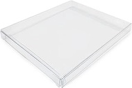 Mopec QE6100 Pack of 25 Clear Boxes 14.2 x 11.7 x 1.4 cm
