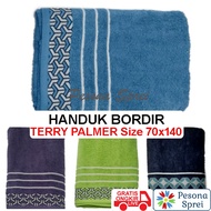 TERRY PALMER EXCLUSIVE TOWEL 70x140 EMBROIDERY EMBROIDERED TOWEL/ 70x140 TERRY PALMER TOWEL/ 70x140