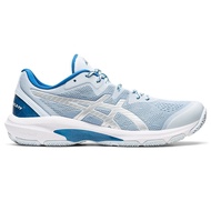 ASICS Netburner Shield FF Women Netball Shoes In Sky/Pure Silver