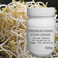 Siako Powder 500g - Food Grade Plaster Of Paris Calcium Sulfate Gypsum Concentrated Tauge Product Ta