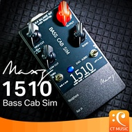 Maxz Pedal Bass Cab Sim 1510 Bass Effect Maxz CabSim Pedalตู้เบสจำลอง คาบิเน็ต เบส