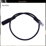  30cm 35mm Smartphone Headset to 4P4C RJ9 Telephone Converter Adapter Cable