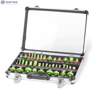 [bestshe-my] 40-Piece Woodworking Router Bit Set: High-Quality Tools for Precision Crafting