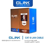 Glink UTP Cat 6 Lan Cable with 24AWG / 23AWG 305 Meter Network Cable