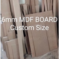 6mm MDF BOARD customade size