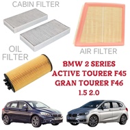 BMW 2 SERIES ACTIVE TOURER F45 GRAN TOURER F46 216I 218I 220I 1.5 2.0 ENGINE OIL FILTER ENGINE AIR F