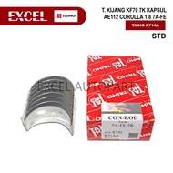 CON ROD BEARING METAL/ ROAD KIJANG 7K CAPSULE KF70 NEW COROLLA AE112 1.8 7A-FE - TAIHO R714A