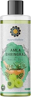 AYURVEDASHREE Hair Oil, 200 ml with Amla , Bhringraj , Brahmi , Methi , Shikakai , Neem , Henna , Pi