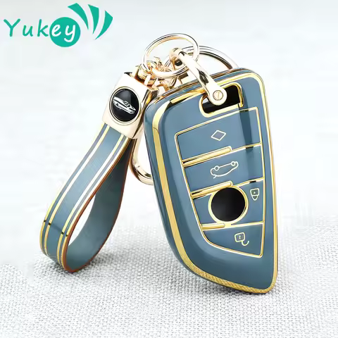 4 Buttons TPU Car Remote Key Shell for BMW 3 5 6 8 X3 X4 X5 X7 G Series G21 G20 G31 G30 Auto Keyless