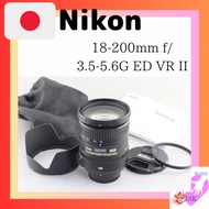 Nikon AF-S DX NIKKOR 18-200mm f/3.5-5.6G ED VR II Nikon DX Format Zoom Lens direct from japan used