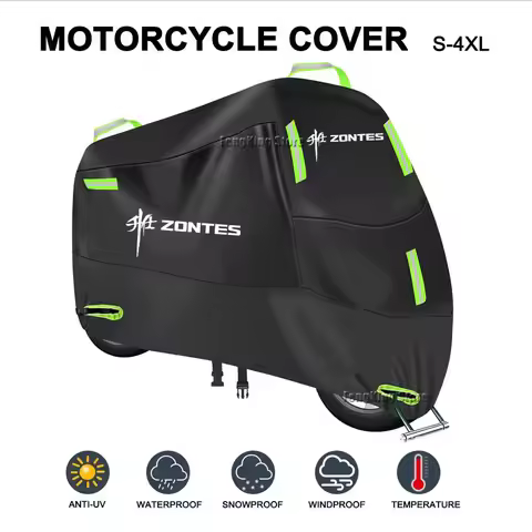 For ZONTES 368D 703F 150D 150M 350D 350T Motorcycle Cover Waterproof Outdoor Motorbike Rain Dustproo