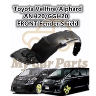 READY QUALITY PRODUCTS !!! Toyota Vellfire / Alphard ANH20 / GGH20 G/X Spec FRONT Fender Liner / Shi