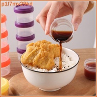 p1l7mv29kd 4Pcs 35ml Salad Dressing Containers To Go Sauce Condiment Plastic Jars with Lid ph