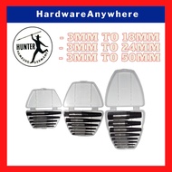 Screw Extractor Set 3mm to 18mm / 3mm to 24mm / 3mm to 50mm [Made in Germany] Easily Remove Stripped
