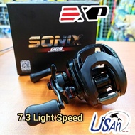 EXP SONIX OBS BC REEL / EXP BAITCASTING REEL 7.3 LIGHT SPEED MESIN PANCING BC