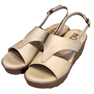 Giày Sandal nữ đế xuồng 7cm TiTi ĐÔ da bò cao cấp DNU2025d