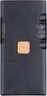 MITER Case for Chord Mojo 2 + Poly, Handmade Artificial Italy PU Leather (Mojo 2 + Poly Black)