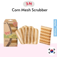 [3M]	Corn Mesh Scrubber 2+1 Eco-friendly Scrubber / Greener Clean Corn Mesh Scrub