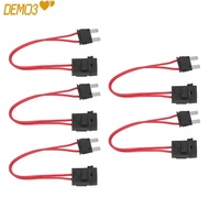 [DEMO3] 5PCS Car Fuse Holder, With Wire 16AWG Fuse Connector, Waterproof 20A Fuse Box Connector Vehi