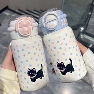 450ml 316 stainless steel thermos; straw thermos; stainless steel thermos bottle; cute thermos; cart