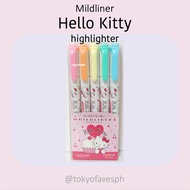 Zebra Mildliner Sanrio Hello Kitty Little Twin Stars Double-Sided Highlighter