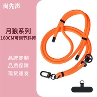 handphone sling handphone wrist strap Mobile Phone Lanyard Crossbody Hanging Neck 8mm Braided Sling 