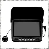 [I O J E] For Ice Fishing 1000tvl Fish Finder Underwater Video Camera 4.3" Lcd Display 8pcs Led Nigh
