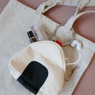 飯糰造型收納包 ( 附環狀登山扣 )