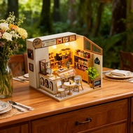 【PPXD】Miniature 3D DIY House Kit DIY Miniature Doll House DIY Doll House DIY Model House Miniature H