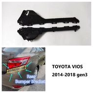 TOYOTA VIOS  gen3 NCP150 2014 2015 2016 2017 2018 Rear Bumper Side Bracket support