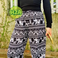 H2A shop - alibaba men's and women's brocade pants with brocade pattern 40 - 80kg