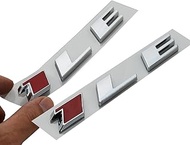 2pcs Camaro 1LE 1LE Emblems Fender Badges Sticker 3D Raised Strong Adhesive Fit for Camaro Trunk Car