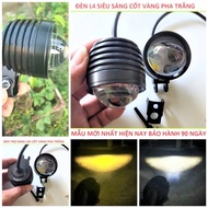 Đèn Bi Cầu L4 T20 Loại Xịn – Trợ Sáng Xe Máy Ô Tô Cốt Vàng Pha Trắng Gom Sáng Chuẩn