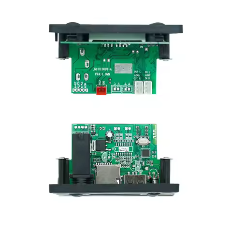 【Shopper’S Favorite】12V MP3 Player Decoder Board Bluetooth 5.0 Car FM Radio Module TF USB 6.5Mm WMA 