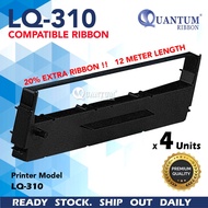 4x Epson LQ310 / LQ 310 / LQ-310 Compatible Printer Ribbon S015639 / S015634 for Dot Matrix Printer