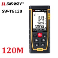 2021SNDWAY laser distance meter 40M 60M 80M 100M rangefinder trena laser tape range finder build measure device ruler test tool