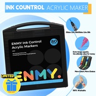 ENMY Acrylic Marker Soft Tip Pen Paint Drawing Colouring Painting Art Pen