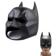 Latex Batman Mask Hood Halloween Cosplay Props Batman Mask Masquerade Headwear Helmet