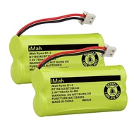 iMah Ryme B1-2 BT166342/BT266342 2.4V 750mAh Ni-MH Battery Pack Replacement for VTech Baby Monitor a
