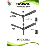 Panasonic 60" Fan Grey I F-M15A0VBHH 5 SPEED REGULATOR CEILING FAN