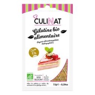 ☆Bonjour Bio☆ 法國 CULINAT 有機吉利丁片（６片裝）Gelatine 烘培 料理