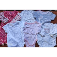 CLEARANCE sale! Take All 6pcs bundle for newborn to 3 months baby girl thrifted from ukay us bale