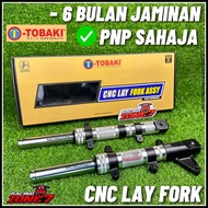 ORIGINAL TOBAKI CNC LAY FORK/ LC135 4S 5S / Y15 Y16 SRL110/SRL115 Fi/ LC135/ EX5/Wave125 RS150 Kriss