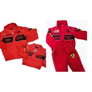 Ferrari jacket set for kids 1yrs to 8yrs