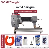 Zhongjie 422J Pneumatic U-Shaped Code Nail Gun Available 410J/413J/416J/419J Code Nail Woodworking D