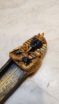 埃及法老王 陶製線香盤