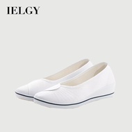 Nurse shoes white wedge shoes small white shoes old Beijing shoes