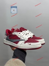 🌟官網授權商家🌟Nike AJ1馬年限定Travis Scott x Air Jordan 1 ” Reverse Mocha “ AJ1 TS 閃電 聯名 低幫 籃球鞋